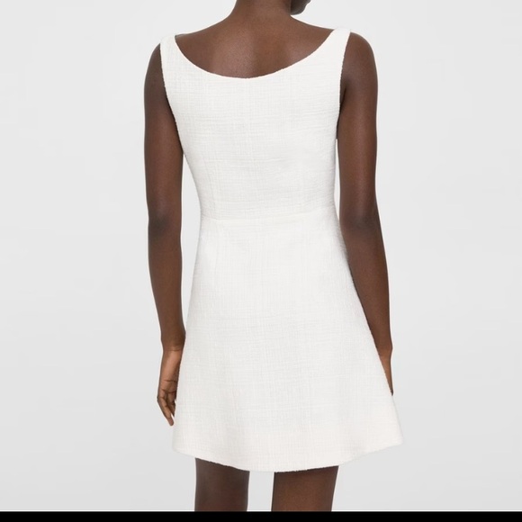 NWT Theory Ballerina Mini Dress in Tweed - Picture 2 of 7